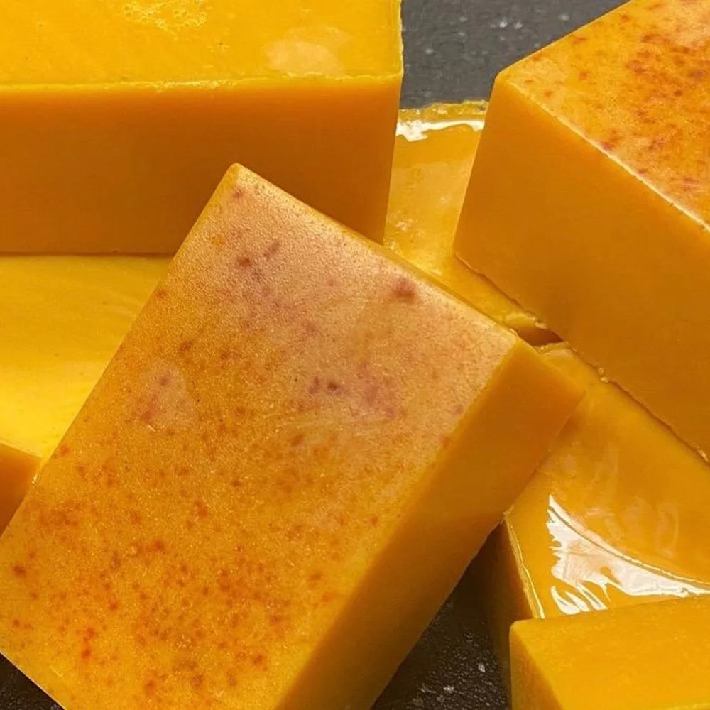 SkinKitty™ Lemon Kojic Acid + Turmeric Hand Made Soap